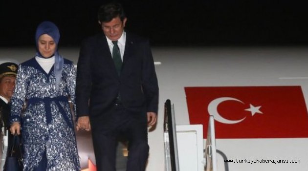 Başbakan Ahmet Davutoğlu New York'ta