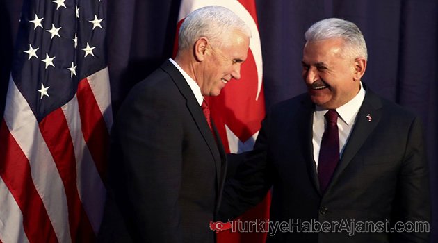 Başbakan Yıldırım Pence İle Görüştü