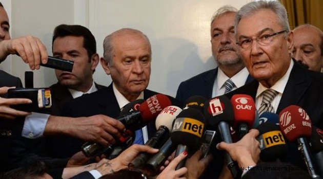 Baykal MHP Lideri Bahçeli İle Görüştü
