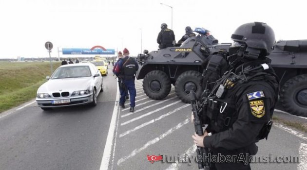 Belçika'da Türk Mahallesine Polis Baskını