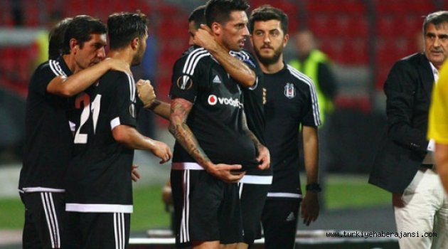 Beşikta, Skenderbeu'yu 1-0 Yendi