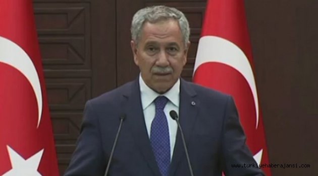 Bülent Arınç'tan İstifa Açıklaması