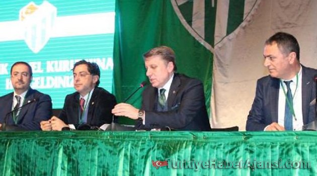 Bursaspor'un Tüzük Genel Kurulu Yapıldı