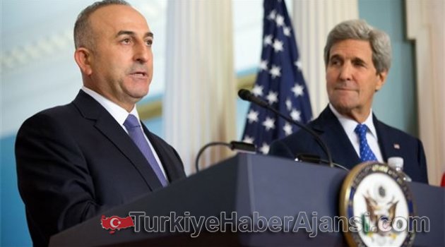 Çavuşoğlu ABD'li Mevkidaşı Kerry İle Görüştü