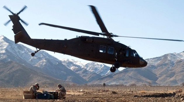 Cizre'de Teröristler Askeri Helikoptere Ateş Açtı!