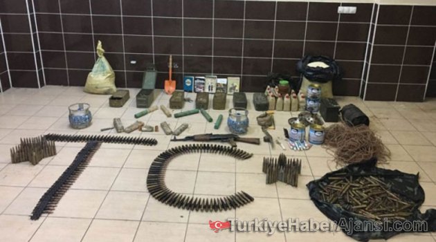 Çok Sayıda Silah ve Mühimmat Ele Geçirildi