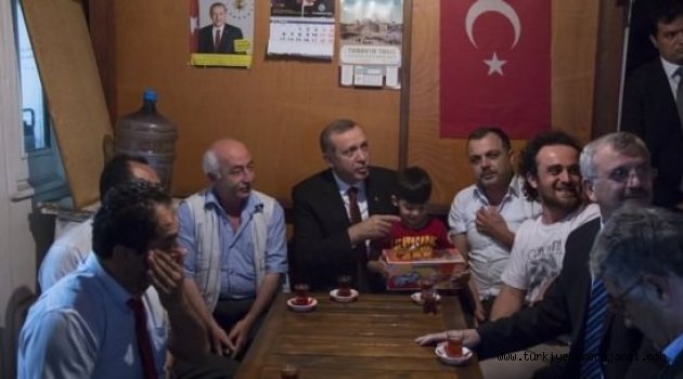 Cumhurbaşkanı Erdoğan Taksicileri Ziyaret Etti
