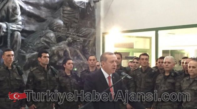 Cumhurbaşkanı JÖAK'ı Ziyaret Etti