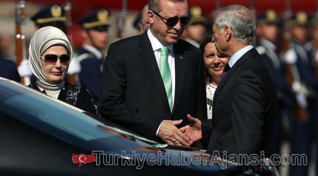 Cumhurbaşkanı Recep Tayyip Erdoğan Şili'de