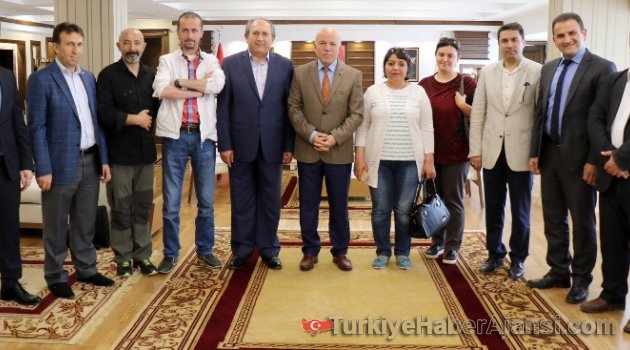 DAGC Yönetiminden Başkan Sekmen’e Ziyaret