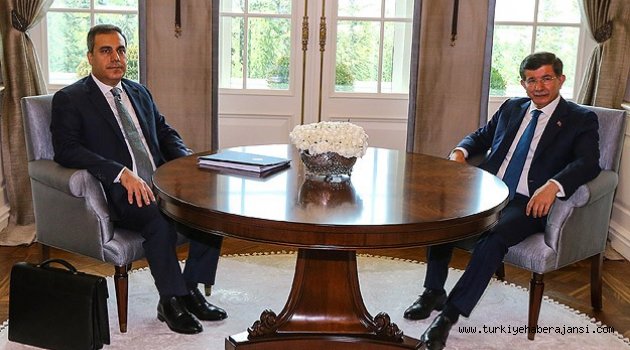 Davutoğlu İle Fidan Görüştü