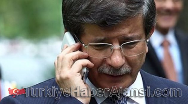 Davutoğlu'ndan Arınç'a Taziye Telefonu