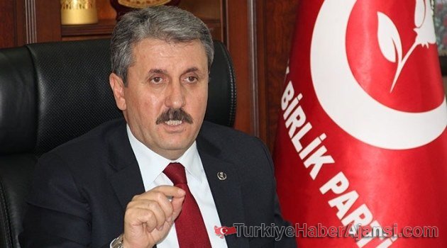 Destici: Erdoğan'ı Tebrik ve Teşekkür Ediyorum!