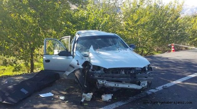 Elazığ'da Trafik Kazası: 1 Ölü