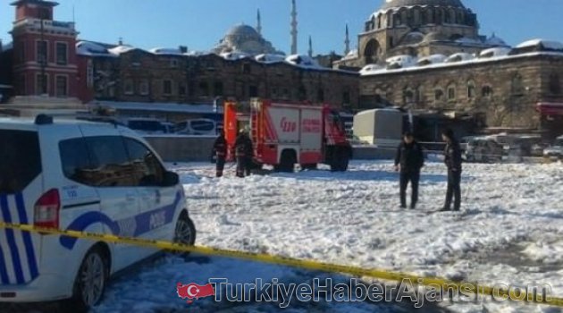 Eminönü'nde Korkudan Patlama