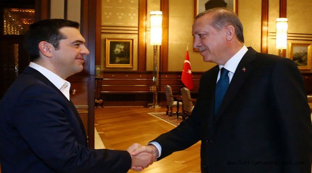 Erdoğan, Çipras'ı Kabul Etti