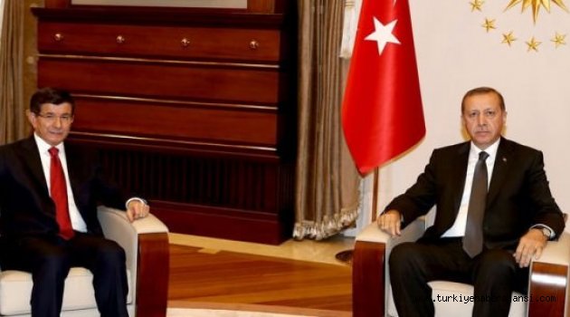 Erdoğan, Davutoğlu'nu Kabul Etti