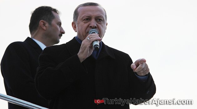 Erdoğan İzmir Kiraz'da Konuştu