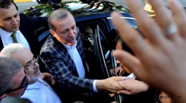 Erdoğan Sevgisi Konvoyu Durduttu