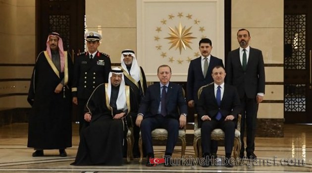 Erdoğan Suudi Büyükelçiyi Kabul Etti