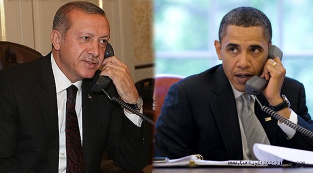 Erdoğan ve Obama Telefonda Görüştü