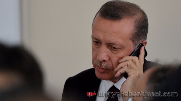 Erdoğan'dan Steinmeier'e Telefon