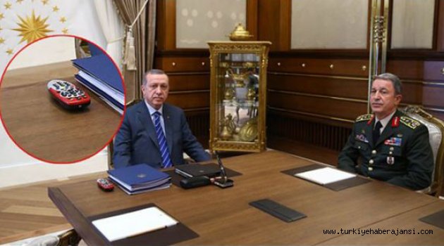 Erdoğan'ın Masasındaki Detaya Dikkat!