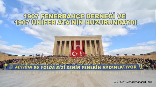 Fenerbahçeliler Ata'nın Huzurundaydı