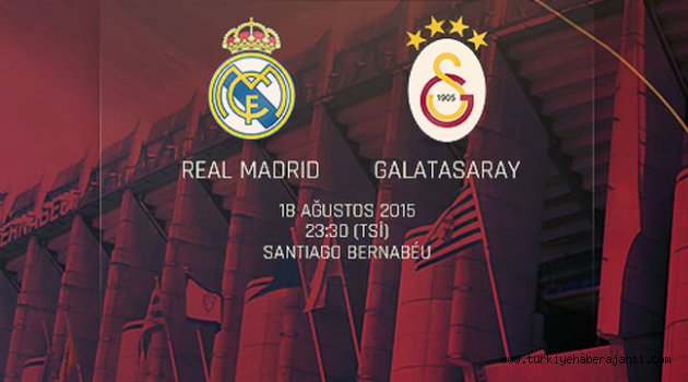 Galatasaray'ın Real Madrid Kadrosu Belli Oldu