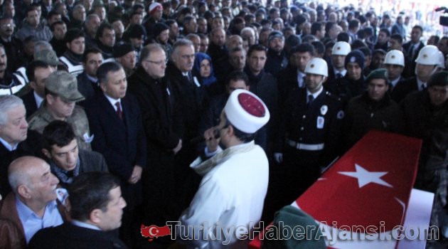Gaziantep Şehit Polisi Uğurladı