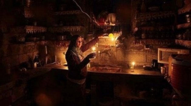 Gazze'de Elektrik Kesintisi