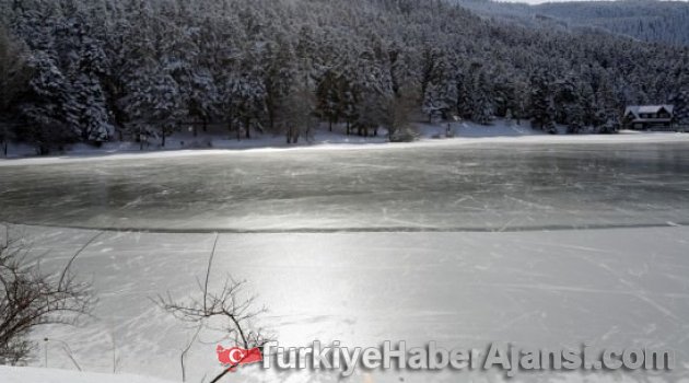 Gölcük Gölü Buz Tuttu