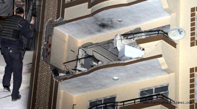 Hücre Evi Operasyonunda Patlama 4 Polis Yaralı