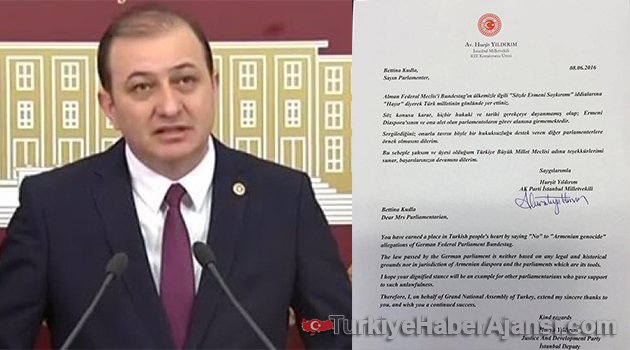 Hurşit Yıldırım'dan O Parlamentere Mektup