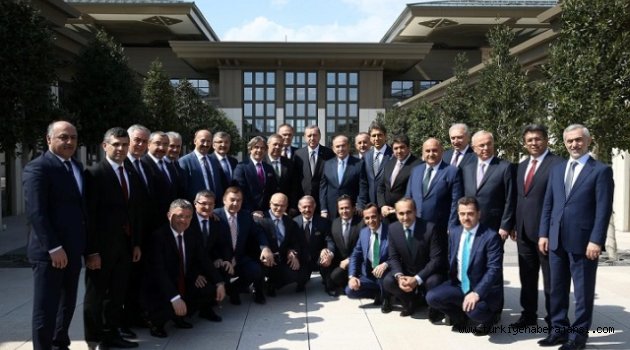İstanbul'un Başkanları Cumhurbaşkanlığı Sarayı'nda