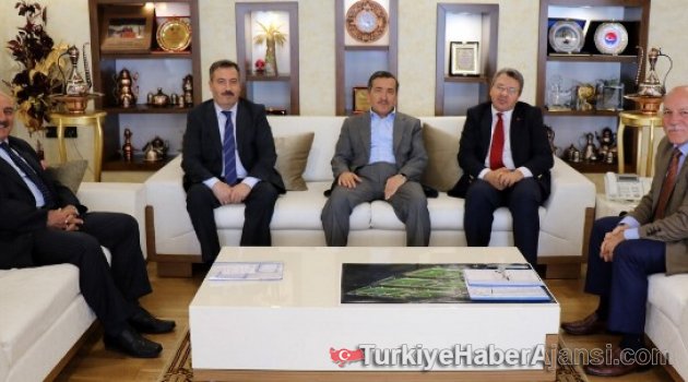 İller Bankası Başkanı Üstün Başkan Sekmen’i Ziyaret Etti