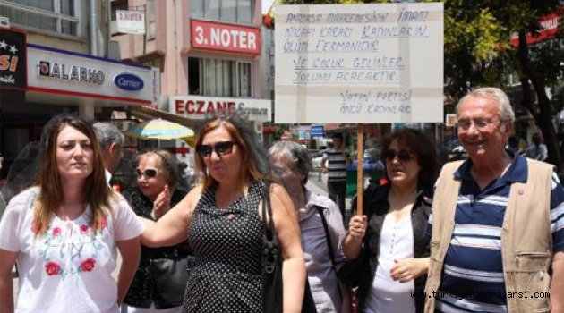 İmam Nikahı Kararına Siyah Duvaklı Tepki