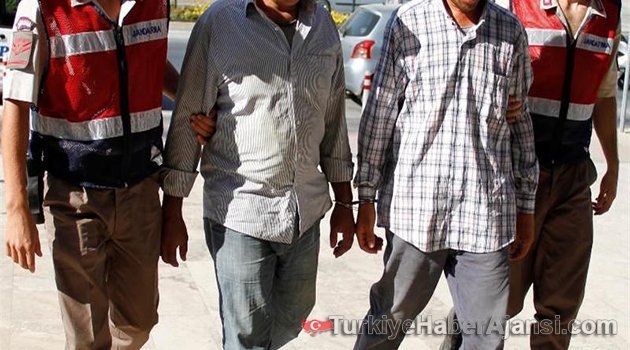 İnşaat Malzemesi Çalarken Yakalandılar