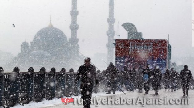 İstanbul'da Kar Fena Bastırdı!