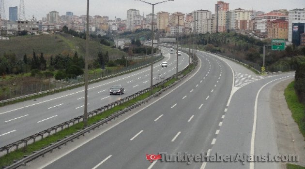 İstanbul'da Trafik Sürücülere Bayram Ettirdi