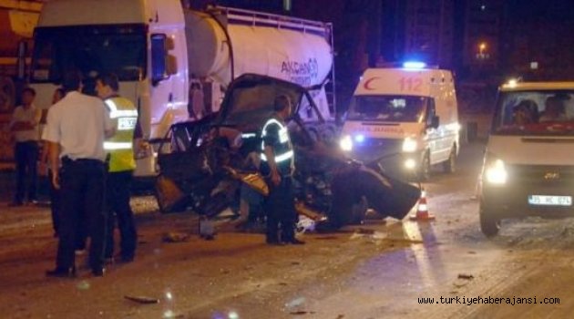 İzmir'de Trafik Kazası