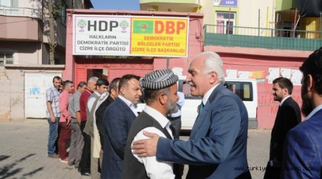 Kamalak'tan Cizre HDP'ye Ziyaret