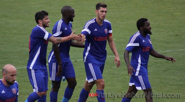 Karabükspor'dan 7 Gollü Galibiyet