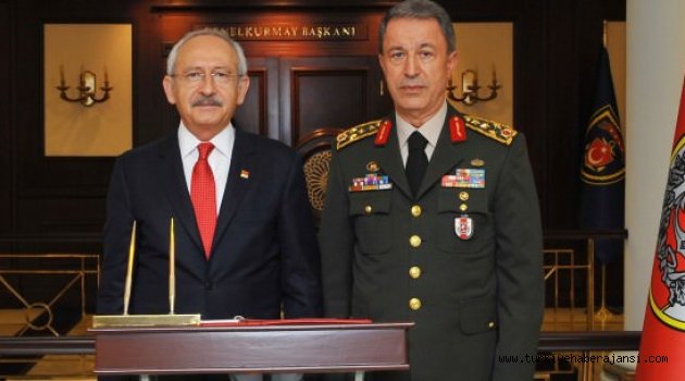 Kılıçdaroğlu, Hulusi Akar'ı Ziyaret Etti