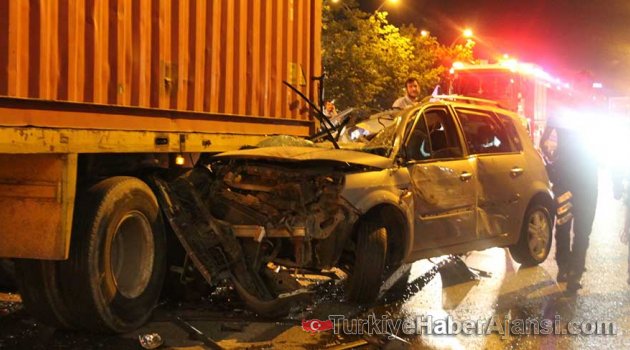 Kocaeli'nde Feci Kaza: 1 Ölü