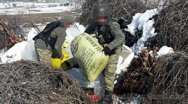 Lice'de Tam 1 Ton 211 Kilo Esrar Ele Geçirildi!