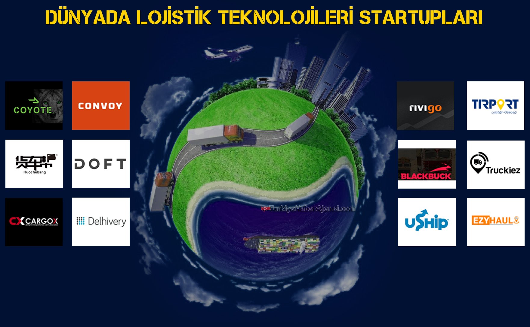 Lojistikte, Geleceğin Milyar Dolarlık 12 StartUp'ı