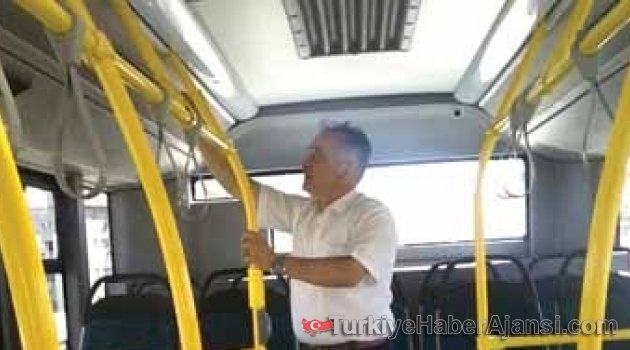 Malatya'da Halk Otobüslerinde Klima Denetimi