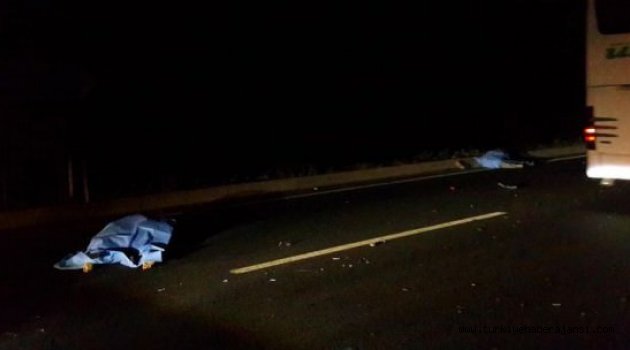 Manisa'da Otomobilin Çarptığı Çift Öldü