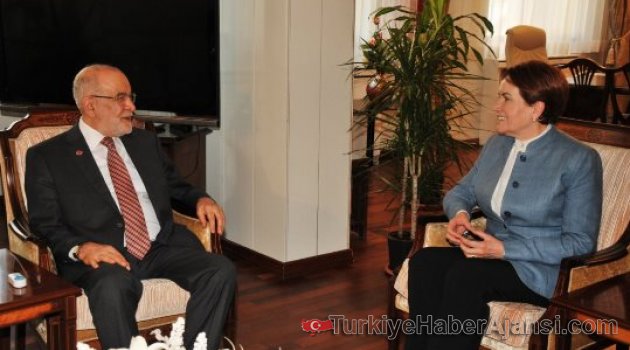 Meral Akşener'den Saadet Partisi'ne Ziyaret